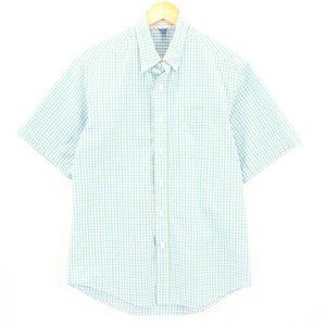 Buck & Buck Shirt Men's Short Sleeve Button Down Multicolor Cotton Size Small S
